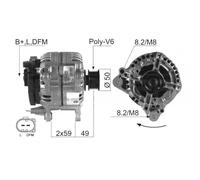 Alternador EB044Q A0042 CAL15376GS CA 1542 IR 037 903 025 M CAL15376RS 28-3784