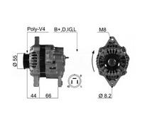 ALTERNADOR EB046Q A7T00191 40682RID 31400-60A21 31400-60AC1 CAL35106AS AX6018