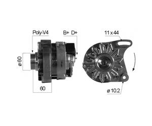 ALTERNADOR EB190Q 437551 MAN331 63321173 63321136 063321173010 063321136010