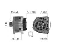 ALTERNADOR EB336Q 8253860 SG12B122 SG12B107 SG12B097 SG12B072 SG12B068 SG12B030