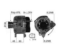 ALTERNADOR EB401Q-1 DRB5340 437526 8EL 011 710-791 301782RIB TG14C015 301782RI