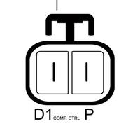 Alternador Elstock 27-4890 para OE A003TG0081 - A003TG0081A - A003TG0081ZD