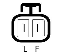 Alternador Elstock 28-4992 para OE 897369-5080 - LR1100-507 - LR1100-507B