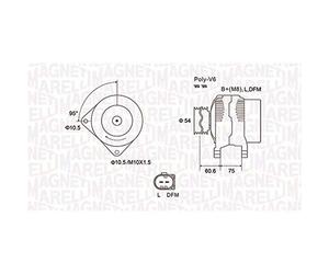 Alternador eQual Magneti Marelli