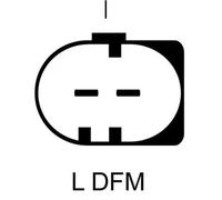 Alternador LRB00486 LUCAS para SKODA AUDI VW SEAT