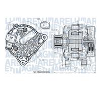 Alternador MAGNETI MARELLI 063731545910 para FORD FOCUS III 2 2010-2014