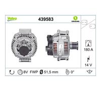 Alternador trifásico VALEO ORIGINS NEW VALEO 439583