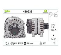 Alternador Valeo 439933 Valeo Origins New Oe Technology para Citroën Opel DS