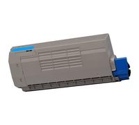 Alternativ Rebuilt Toner Cyan für Oki C610 CDN C610 DN C610 DTN C610 N Cyan
