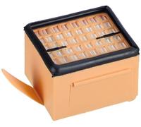 Alternativ-wie Vorwerk 4260195051034 - Filtro HEPA H 11 para Vorwerk VK 135, color naranja