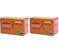 Alternativa 3 011103 - Rooibos Naranja-Canela Bio Alternativa, 20 bolsitas (Paquete de 2)