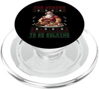 Alternativa al suéter navideño Feo de Papá Noel Powerlifer PopSockets PopGrip para MagSafe