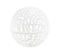 Alternativa de gallinero movible de 50 cm de diámetro, red de protección para esferas al aire libre, herramienta de forraje para gatitos, ligera, para hámster, loro, fácil de llevar, uso a largo plazo