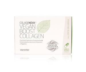 Alternativa Vegana al Colágeno Hidrolizado - Colagenova | Vitamina C y Magnesio; además Sin Gluten y formato En Sobres; Vit. C Protege del Estrés Oxidativo
