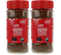AlterNativa3 Café Descafeinado Bio Liofilizado - 100 gr (Paquete de 2)