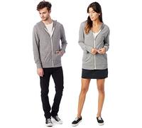 Alternative Sudadera con Capucha para Hombre, Gris, S