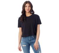 Alternative Women's Headliner Cropped tee, Black, XX Large