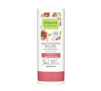 Alterra Acondicionador Hidratante Bio-Granada & Bio-Aloe Vera 200 ml para cabello seco y estresado, rico cuidado y frescura, con flores de acacia orgánicas, sin siliconas, vegano ÖKO-TEST MUY BUENO