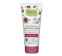 Alterra Crema corporal enriquecida de granada orgánica y manteca de karité orgánica, para pieles muy secas, 200 ml