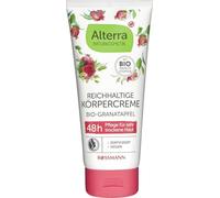 Alterra - Crema corporal rica de granada orgánica y manteca de karité ecológica, 200 ml