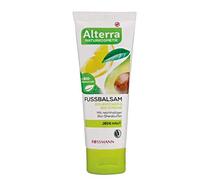 Alterra Naturkosmetik Bálsamo para pies con aguacate orgánico y limón orgánico, con rica manteca de karité orgánica, cuida de forma duradera y proporciona pies suaves.