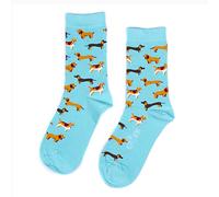 Altersocks - Calcetines divertidos para hombre y mujer, regalo loco, talla única en algodón famoso arte de pintura, L