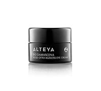 Alteya Bio Damascena Certificada Orgánica Crema del Contorno de Los Ojos Rosa Eterna 15 ml - Basada en Rosa Otto Orgánica de Bulgaria