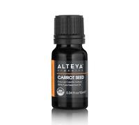 Alteya Organic Aceite de semilla de zanahoria (Daucus Carota) 10 ml - 100% Aceite esencial de semilla de zanahoria natural orgánico certificado por el USDA