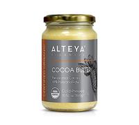 Alteya Organic Mantequilla de Cacao 350 ml - 100% USDA Certificado Orgánico de Producto Puro y Natural, Mantequilla de Cocoa Crude (Theobroma Cacao)