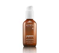 Alteya Organics Limpiadora equilibrante suave Luminous Rose 120 ml: Limpiadora suave y equilibrante para todo tipo de piel, certificada por NaTrue como 100% orgánica y pura