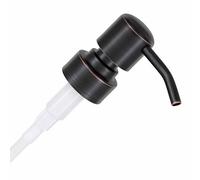 ALTGLAS Dispensador de Jabón 'Zagreb' - Bomba/Dosificador de Repuesto con Rosca de 28 mm en Acero INOX (Aceite de Cobre Frotado)