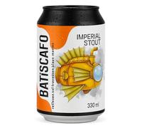 Althaia Batiscafo Imperial Stout - Cerveza Artesanal Negra - 10% Alc - Lata 33cl - Sabor Intenso a Chocolate y Caramelo (Pack 12, 12, unidad)