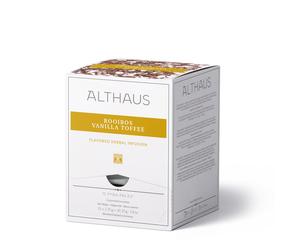 Althaus Infusión Rooibos Vainilla Toffee Pyra Pack 15x2,75g