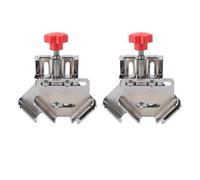 Althwuyu 2 abrazaderas de esquina derecha, abrazadera de ángulo de 90 grados para carpintería, abrazadera de inglete de acero inoxidable, herramienta de carpintero resistente para proyectos domésticos