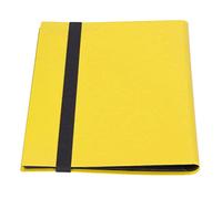 Althwuyu Carpeta de tarjetas, álbum comercial de 20 páginas y 9 bolsillos, almacenamiento de colección de portadas de colores para tarjetas de juegos y fotos (20 pages)