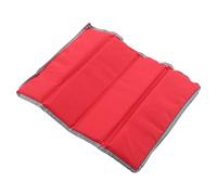 Althwuyu Plegable Mat Red Red, colchón de Almohadilla de Piso portátil con Banda elástica, Tela de Oxford y Alfombrilla Plegable de algodón de Perlas para Acampar, Picnic, Playa (Rojo)