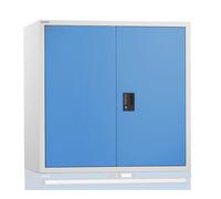 Altillo con puertas batientes LISTA, con puertas de chapa maciza