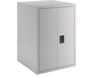 Altillo con puertas batientes LISTA, con puertas de chapa maciza