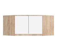 Altillo para armario AKORD S100 Roble Sonoma 100 cm 2 puertas en Blanco 3 estantes 100x50x55 cm