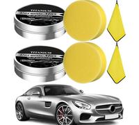 Altin Oran Titanium Ceramic Wax, Titanium Ceramic Wax Cream, Strong Protection Car Coating Polishing Waxs, Multi-Functional Coating Renewal Agent, Improve the Gloss of Your Vehicle (2)