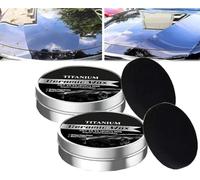 Altinoran Titanium Ceramic Wax,Titanium Ceramic Wax,Car Wax Ceramic Coating,Auto Car Scratch Repair Remover Wax Paste Polish Vehicle Paint Care,Long Lasting Protection (2 Pcs)