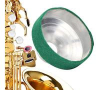 Alto e Saxofón Mute Amortiguación Silenciador Accesorios de Instrumentos de Instrumentos Verdes Viajes Compactos de