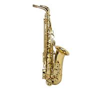 Alto EB Tune Saxophone Plateado Gold Key Super Professional Sax Boquilla Boquilla Regalo Alto Saxofón