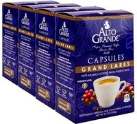 Alto Grande Cápsulas Super Premium para máquinas Nespresso, 100% café árabe de Puerto Rico (Grand Lares, 72 unidades)