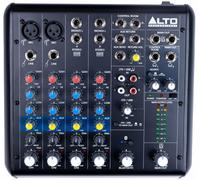 ALTO TrueMix 600 Mesa de Mezclas Con 2 Entradas XLR de Micrófono, Interfaz de Audio USB y Bluetooth Para Podcasts, Actuaciones en Vivo, Grabaciones, DJ, Windows y Mac