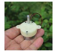 Alto rendimiento 10/30/50 piezas DC 6V 5RPM Mini 300 Turbo Motorreductor de tornillo sin fin velocidad lenta 3-9V Micro Caja engranajes para generador(50pcs)