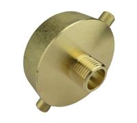 Alto rendimiento 2 1/2 pulgadas NST hembra hasta 3/4 pulgadas adaptador de manguera de fuego macho para flujos de agua eficientes todos los días adaptador de hidromasaje de uso diario