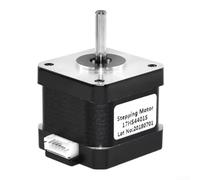 Alto rendimiento 42m m para el motor de pasos híbrido 17hs4401s con el esfuerzo de torsión fuerte para la impresión 3d confiable y el CNC proyectan el color negro