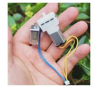 Alto rendimiento Bomba de aire con motor pequeño 030 CC, 3 V-5 V, válvula solenoide, purga, bomba oxígeno, diafragma 50 kPa, 3/5/10 unidades para generador(3PCS)