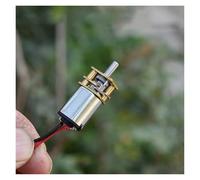 Alto rendimiento Mini motorreductor N20 de 3/5/10 piezas, reductor metal precisión, CC 3 V-6 V, 72 RPM, relación reducción velocidad lenta 1:230 para generador(3pcs)